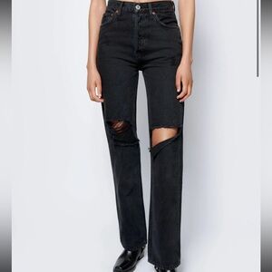 NEW HIGH RISE LOOSE RE/DONE JEANS SIZE 24